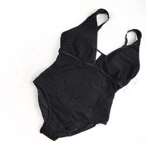 Anne Cole Other - Studio Anne Cole | geo crochet exposé onepiece